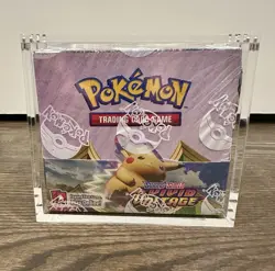 Pokemon TCG Sword & Shield Vivid Voltage Booster Box Factory Sealed With Case - Image 1