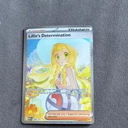 Pokemon TCG Lillie's Determination Mega Evolution 184/132 SAR English - Image 1