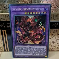 Yu-Gi-Oh! TCG Konami Destiny HERO Destroyer Phoenix Enforcer 1st Ed MP22 - Image 1