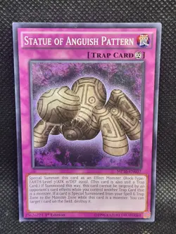 Yugioh Statue of Anguish Pattern MP16-EN037 1st Edition Played Condition - Image 1