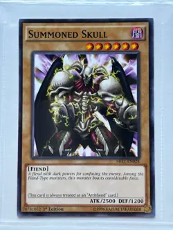 Yu-Gi-Oh Summoned Skull MIL1-EN028 Common 1st Edition NM - Image 1