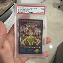 PSA 7 Nami Nojiko One Piece Visual Adventure Vending Part 2 #62 Bandai 2000 - Image 1