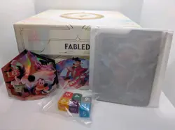 Disney Lorcana Fabled Illumineer's Trove Box, Dice, Dividers, & Counter NO PACKS - Image 1