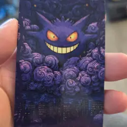 Pokemon TCG Gengar Halloween Card Database Ghost Type Standard Card - Image 1