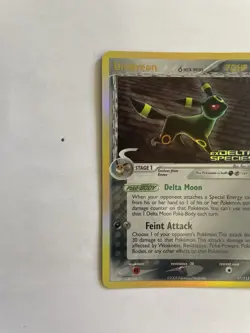 Pokemon Umbreon Reverse Holo Stamped Rare Card 17/113 EX Delta Species TCG - Image 4