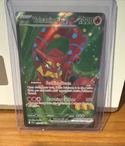 Volcanion EX Holo Ultra Rare Pokemon TCG Card 171/159 Sv09 Journey Together NM/M - Image 1