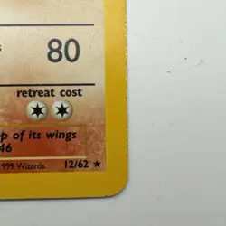 Pokemon Moltres Fossil 12/62 Holo Rare 70HP Wizards 1999 Card English - Image 5