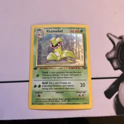 Pokemon Victreebel Jungle 1st Edition Holo Rare English Card 14/64 1999 - Image 1