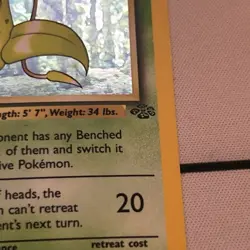 Pokemon Victreebel Jungle 1st Edition Holo Rare English Card 14/64 1999 - Image 5