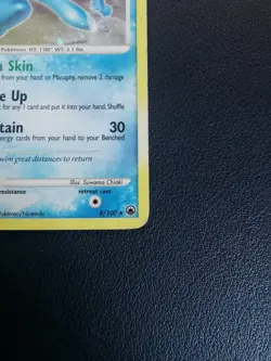 Pokemon Card Manaphy 8/100 D&P Majestic Dawn Holo Rare - Image 5