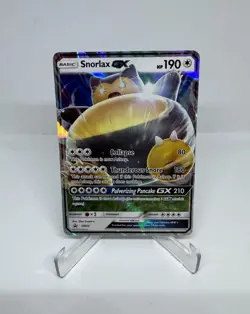 2016 Snorlax GX Holo Pokemon TCG Sun & Moon Black Star Promo Card #SM05 - Image 1
