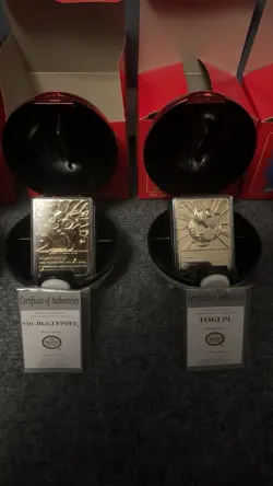 gold plated burger king pokemon cards - Image 4