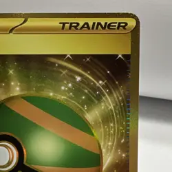 Pokemon TCG SV Base Set Nest Ball Trainer Card 255/198 Hyper Rare One Owner - Image 3