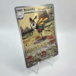 Pokemon Beautifly 219/217 Ascended Heroes Illustration Rare IR Holo TCG Card - Image 2
