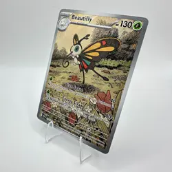 Pokemon Beautifly 219/217 Ascended Heroes Illustration Rare IR Holo TCG Card - Image 3