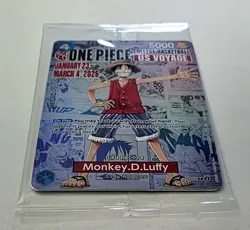 Bandai Namco Monkey.D.Luffy P-055 One Piece US Voyage Promo Card - Image 3
