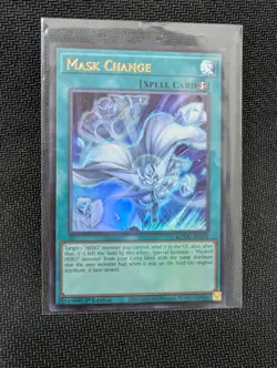 yugioh card Mask change alt art mzmu-en071 ultra rare - Image 1