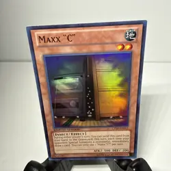 Maxx "C" CT09-EN012 Super Rare Limited Edition Yu-Gi-Oh! TCG Effect Card - Image 1