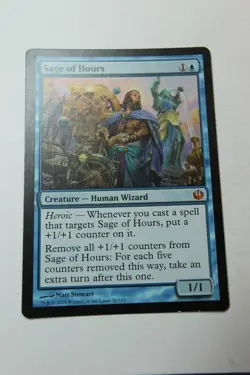 MTG Sage of Hours x1- -Journey into Nyx-Lightly Played - Image 1