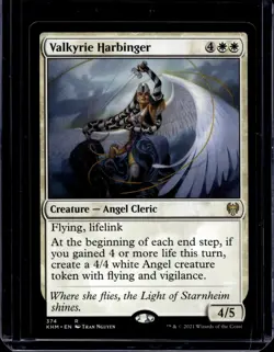 Valkyrie Harbinger NM/M Kaldheim MTG MAGIC THE GATHERING - Image 1