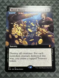 MTG Blood Money #571 Extended Art Rare Commander Legends: Baldur's Gate (CLB) - Image 2