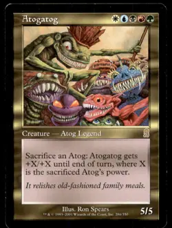 Atogatog LP Light Play Odyssey MTG [6994] - Image 1