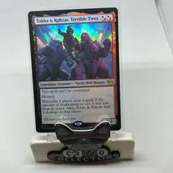 Tokka and Rahzar Terrible Twos - Teenage Mutant Ninja Turtes - MtG- NM 171 TMT - Image 1