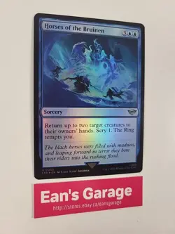 MTG LOTR Horses of the Bruinen LTR 55 Uncommon Foil - Mint - Image 2