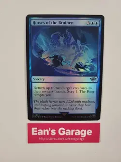 MTG LOTR Horses of the Bruinen LTR 55 Uncommon Foil - Mint - Image 4