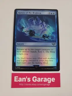 MTG LOTR Horses of the Bruinen LTR 55 Uncommon Foil - Mint - Image 5