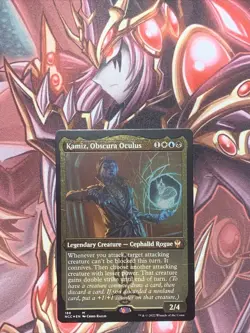 MTG Commander Streets of New Capenna *FOIL* *THICK* M Kamiz Obscura Oculus (b1) - Image 1