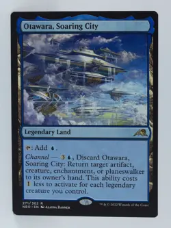 Magic the Gathering Kamigawa Neon Dynasty #271 Otawara, Soaring City - Image 5