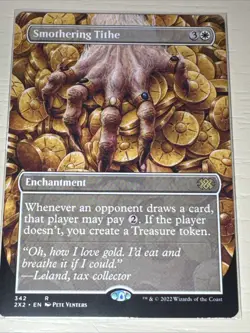 Pack Fresh Smothering Tithe (Borderless) Double Masters 2022 Regular - Image 1