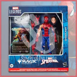 MAGIC THE GATHERING MARVEL SPIDER-MAN Spectacular Figure Marvel Legends MTG - Image 1