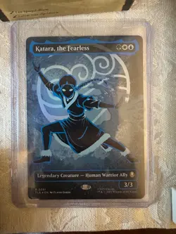 Katara, the Fearless (Borderless) (Neon Ink Foil) Avatar: The Last Airbender... - Image 1