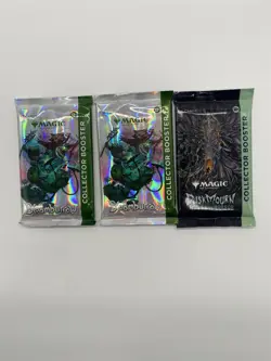 Magic The Gathering Collector Booster Pack Lot Bloomburrow Duskmourn New Sealed - Image 1