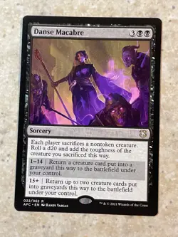 MTG NM Danse Macabre [Adventures in Forgotten Realms Commander] - Image 1
