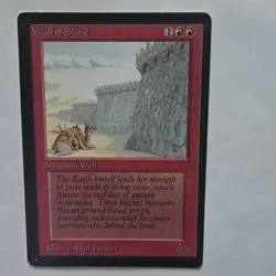 MTG BETA - Wall of Stone - Image 1