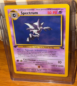 Pokemon Haunter Spectrum 21/62 1st Edition Fossil Set French NM Near Mint - Image 1