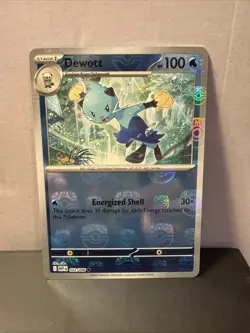 Pokemon TCG Dewott Masterball Reverse Holo 022/086 White Flare NM - Image 1