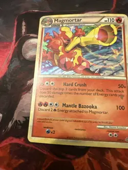 2010 MAGMORTAR 2/95 HeartGold SoulSilver UNLEASHED POKEMON -RARE -HOLO-NM/M - Image 5