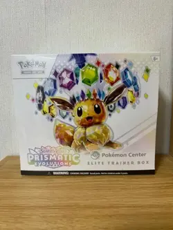 Pokemon TCG Prismatic Evolutions Pokemon Center Elite Trainer Box ETB Sealed - Image 1