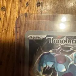 Pokemon Center Thundurus Black Bolt SVP 209 ETB Promo TCG Stamped - Image 4