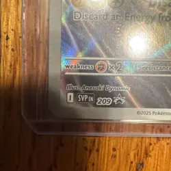 Pokemon Center Thundurus Black Bolt SVP 209 ETB Promo TCG Stamped - Image 5