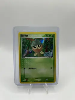 Pokemon TCG Seedot Reverse Holo 60 Crystal Guardians - Image 3