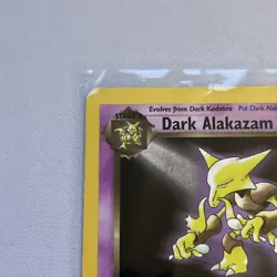 Dark Alakazam (18) 18/82 Pokemon Team Rocket 1st edition Non Holo - Image 2