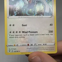 Lugia Holo Rare SWSH04: Vivid Voltage 132/185 NM Pokemon - Image 3
