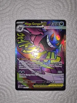 Pokemon TCG Mega Gengar EX 269/217 Holo English Psychic Full Art - Image 1