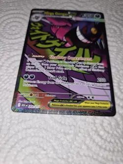 Pokemon TCG Mega Gengar EX 269/217 Holo English Psychic Full Art - Image 2