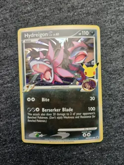 Hydreigon C SWSH138 Pokemon Celebrations 25th Anniversary Black Star Promo NM - Image 1